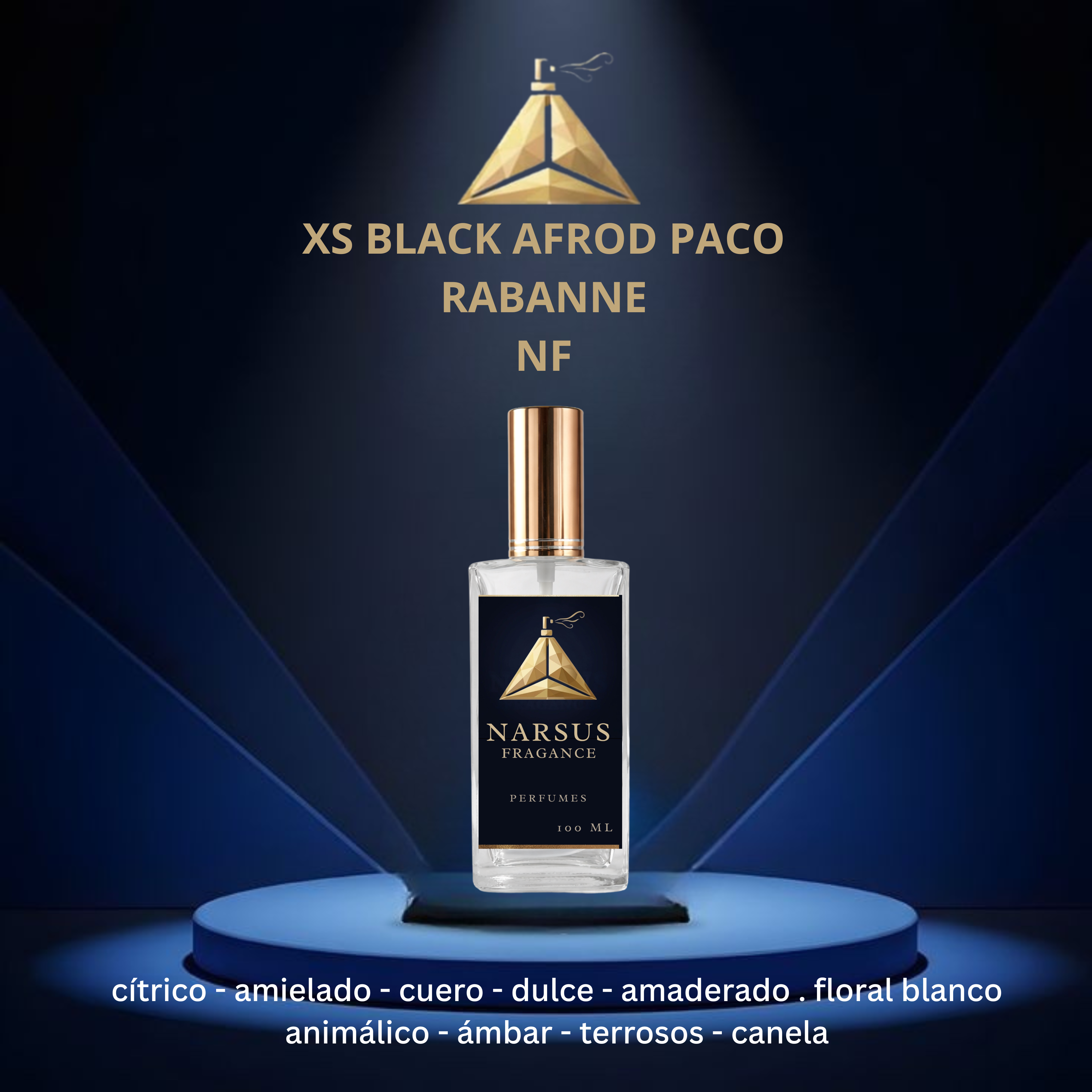 XS BLACK AFROD PACO RABANNE NF