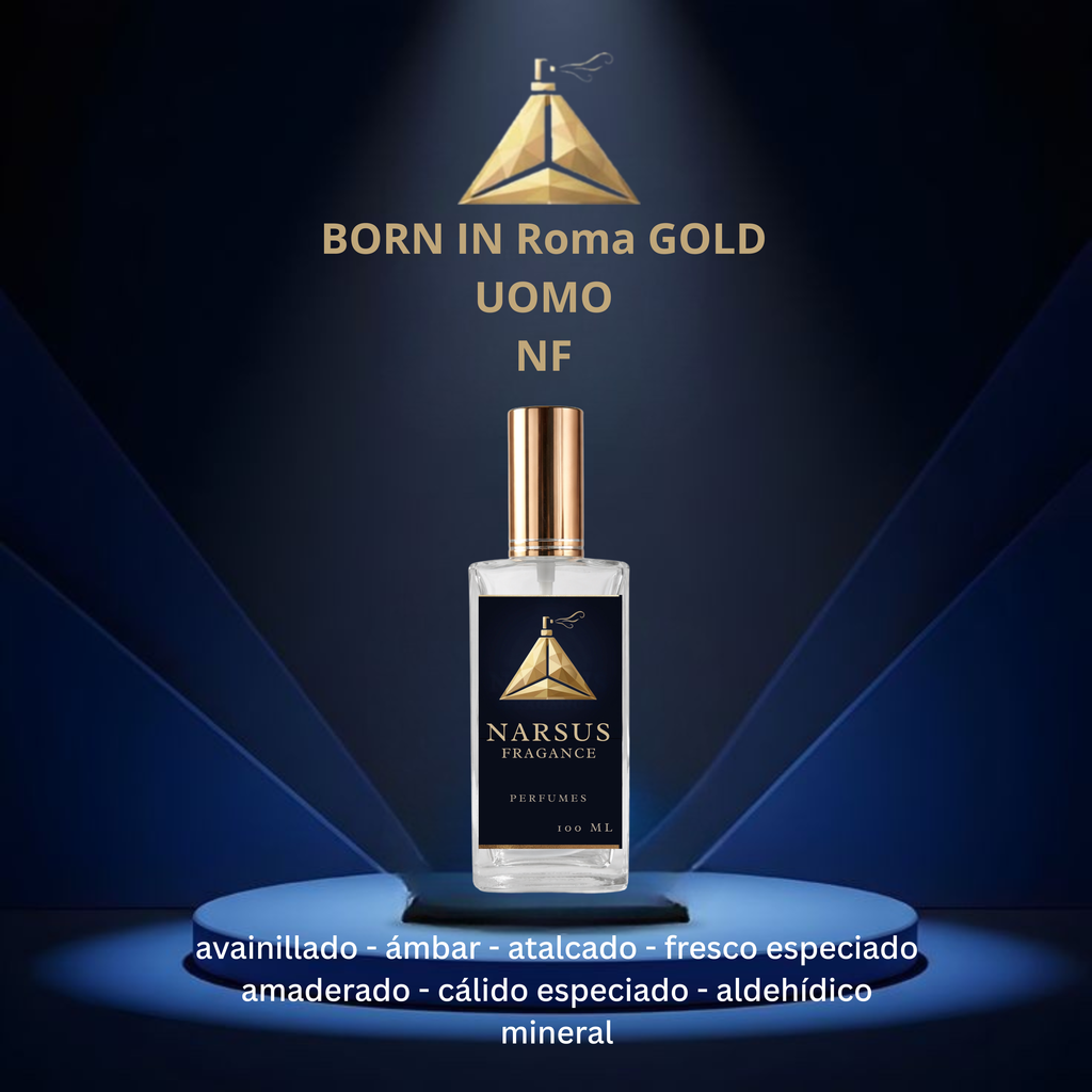 BORN IN ROMA GOLD UOMO NF
